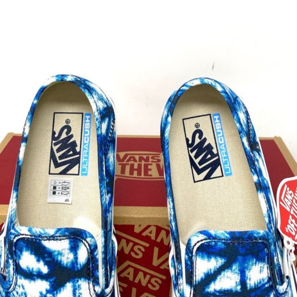 💖MEGA SALE💖VANS Slip On Indigo Blues Shoes Women's Canvas Sneakers VN0A3MVDIEM - Picture 6 of 10